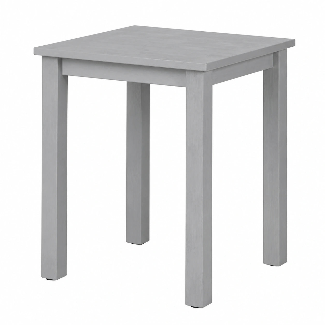 Inter Link Massivholz Beistelltisch Kiefer, FSC-zertifiziert, 45x45x55 cm, Grau