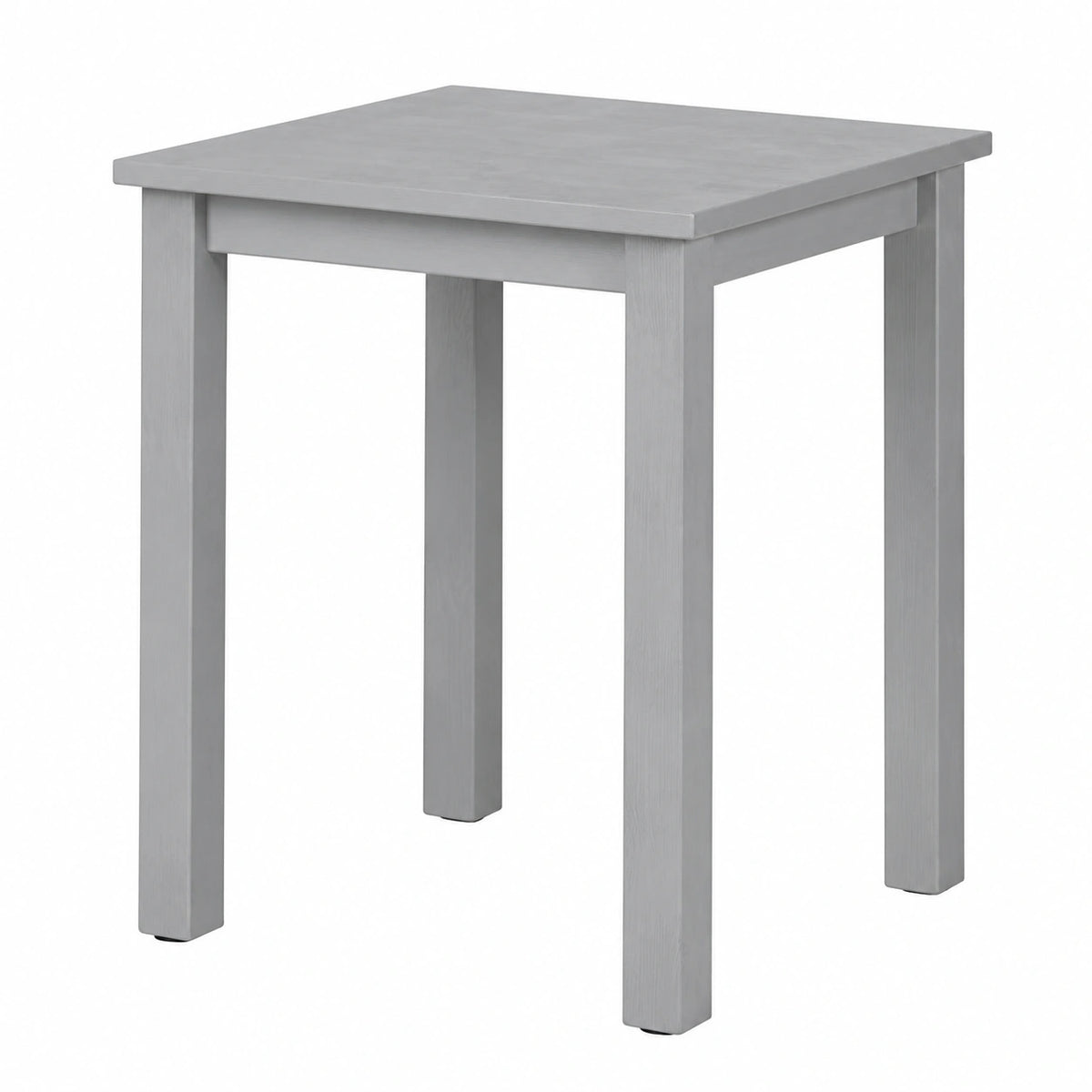 Inter Link Massivholz Beistelltisch Kiefer, FSC-zertifiziert, 45x45x55 cm, Grau
