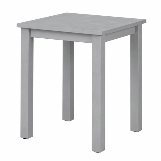 Inter Link Massivholz Beistelltisch Kiefer, FSC-zertifiziert, 45x45x55 cm, Grau
